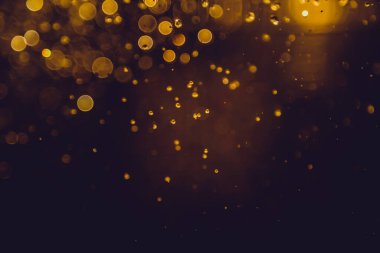 Arkaplan için lüks, soyut altın bokeh kullanımı