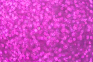 Soyut, zarif, pembe, pırıl pırıl pırıl, Bokeh 'in dikkati dağıtılmış, parti davetiyesi için. Mutlu yıllar, doğum günü kartı.