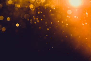 Arkaplan için lüks, soyut altın bokeh kullanımı