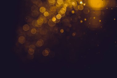 Arkaplan için lüks, soyut altın bokeh kullanımı