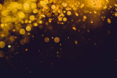 Arkaplan için lüks, soyut altın bokeh kullanımı