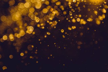 Arkaplan için lüks, soyut altın bokeh kullanımı