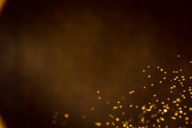 siyah arka plan üzerinde renkli bokeh