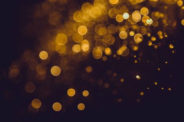 Arkaplan için lüks, soyut altın bokeh kullanımı