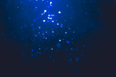 Mavi Soyut Bokeh Arkaplanı