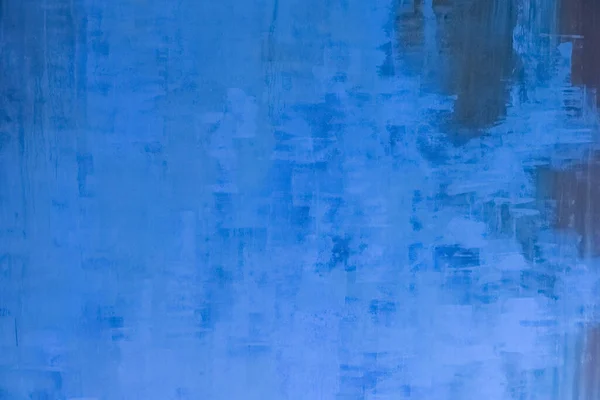 Alte Zementfarbe Blaue Wand Hintergrund — Stockfoto