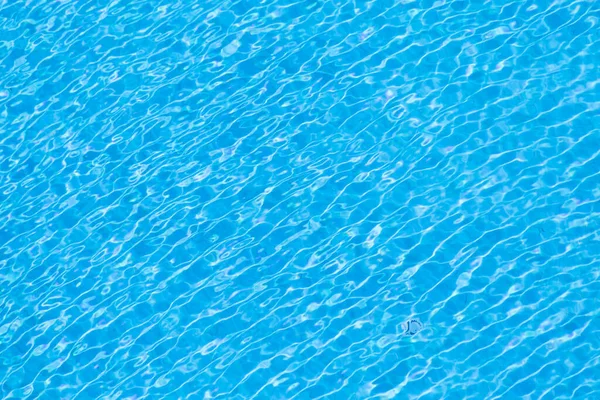 Colore Blu Dell Onda Riflesso Piscina — Foto Stock