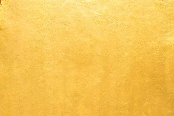 Gold Farbe Auf Zementwand Textur Hintergrund — Stockfoto