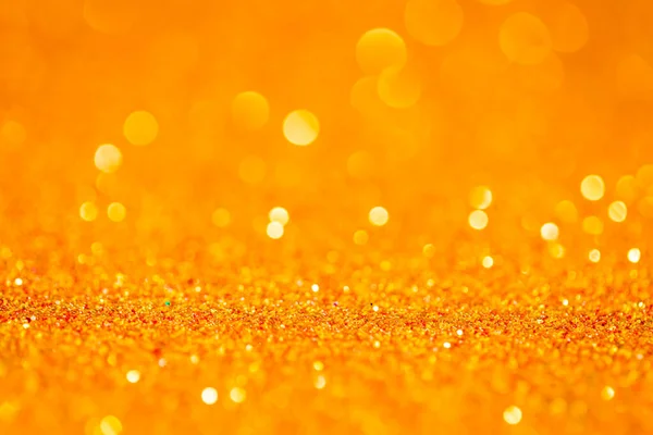 Abstract Golden Glitter Bokeh Voor Achtergrond — Stockfoto