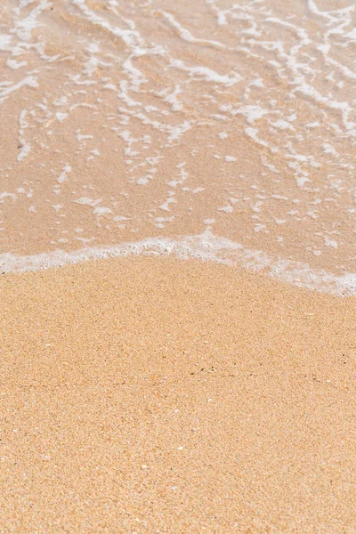 沙滩背景海中的波浪 — 图库照片