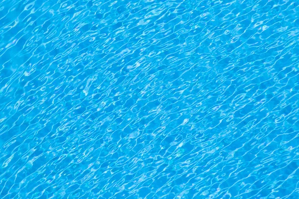 Colore Blu Dell Onda Riflesso Piscina — Foto Stock