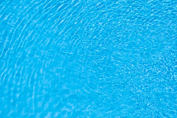 Color Azul Ola Reflejo Piscina — Foto de Stock