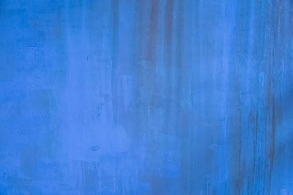 Antiga Pintura Cimento Fundo Parede Azul — Fotografia de Stock