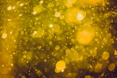 Soyut ışıklar lüks altın bokeh arkaplan