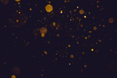 Soyut bulanık altın parıltılı bokeh arkaplan