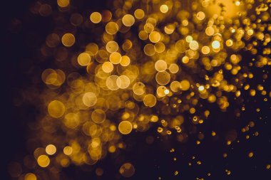 Arkaplan için lüks, soyut altın bokeh kullanımı