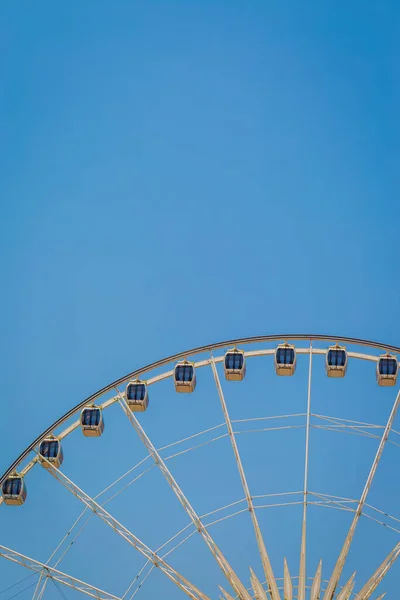 Big Ferris Wheel Bluesky Background — Stock Photo, Image