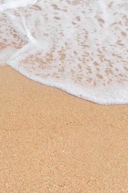 dalga deniz kumlu plaja zemin üzerine
