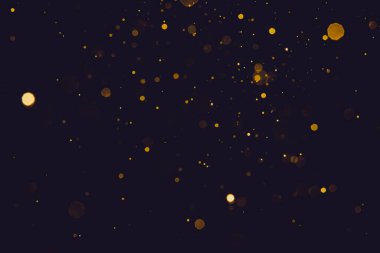 Soyut bulanık altın parıltılı bokeh arkaplan