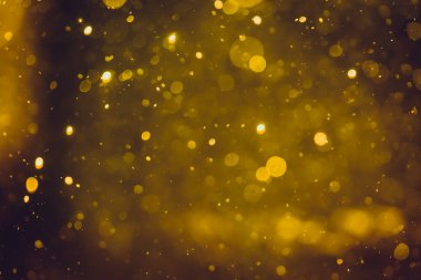 Soyut ışıklar lüks altın bokeh arkaplan