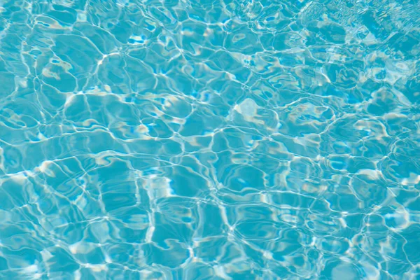 Blue Water Ripple Reflection Swimming Pool Background — Stock Photo, Image