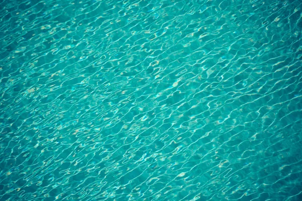 Cor Azul Onda Reflexão Piscina — Fotografia de Stock