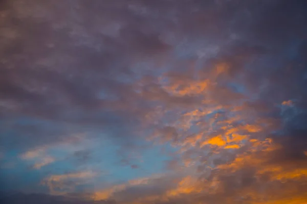 Clouds Sky Sunset Background — Stock Photo, Image