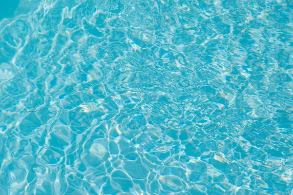 Blauw Water Rimpel Reflectie Achtergrond Van Het Zwembad — Stockfoto