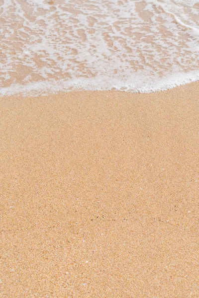 Fale Morza Tle Plaży — Zdjęcie stockowe