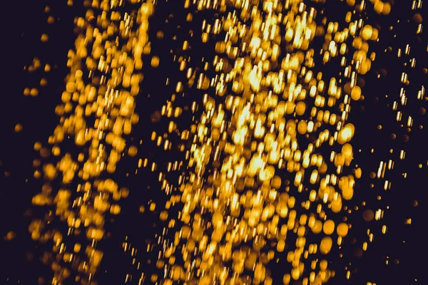 Astratto Movimento Oro Bokeh Lusso Sfondo — Foto Stock