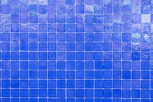 Blue wall tile wall paper use for background