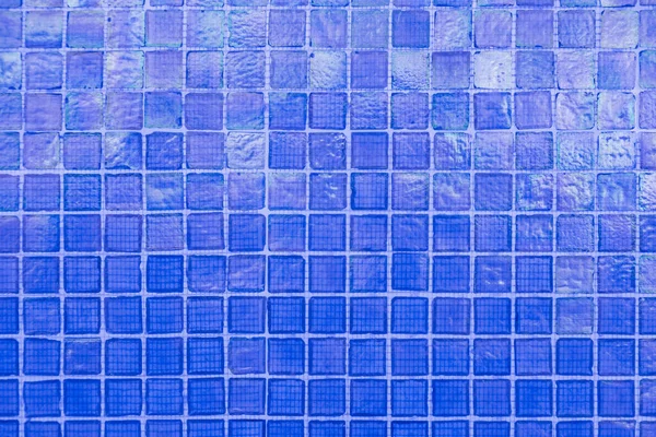 背景にブルーの壁のタイルの壁の紙の使用 — ストック写真