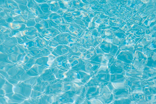 Blue Water Ripple Reflection Swimming Pool Background — Stock Photo, Image