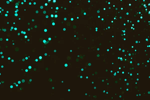 Μπλε Λάμψη Θολούρα Φώτα Αφηρημένη Bokeh Για Καλά Χριστούγεννα Και — Φωτογραφία Αρχείου