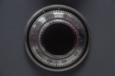 Çelik mekanizması güvenli güvenlik kodu arka planı