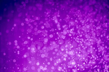 Soyut menekşe mor parıltılı ışıklar Odaklanmış bokeh arkaplanı