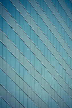 Cam yansımalı modern ofis binası