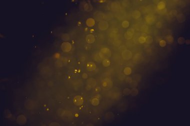 Celebratio için soyut Altın Bokeh