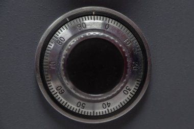 Çelik mekanizması güvenli güvenlik kodu arka planı