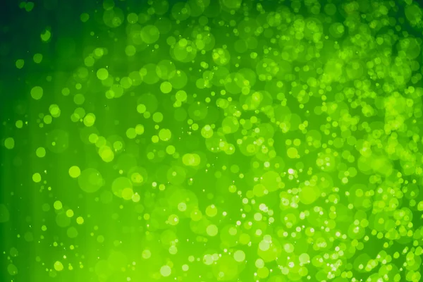 Abstract Green Christmas Glitter Lights Defocused Bokeh Background — Stock Photo, Image
