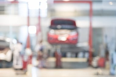 Servis merkezinin arkaplanındaki mesafeyi onarmak ve kontrol etmek için Görüntü Araçları