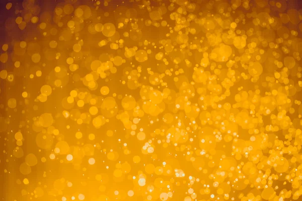 Abstract Golgden Kerst Glitter Lichten Gedempte Bokeh Achtergrond — Stockfoto