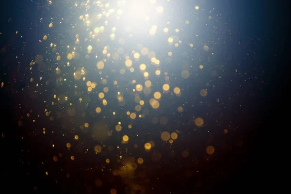 ダークアブストラクトブラックを基調とした金墨色の輝き — ストック写真