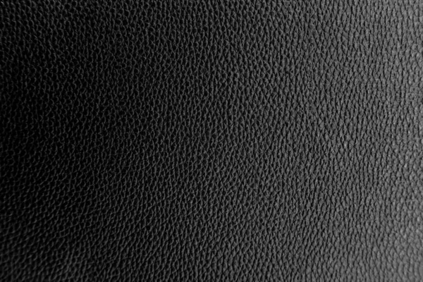 Zwart Lederen Textuur Achtergrond — Stockfoto