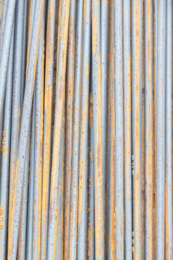 steel with rust texture for background