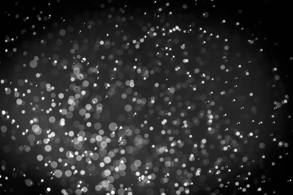 Abstract Black Bokeh Black Background — Fotografia de Stock