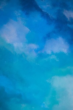 Arkaplanda soyut mavi boya rengi