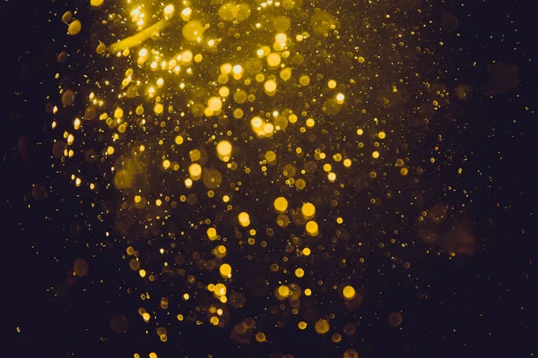 Bokeh Gold Natural Water Texture Background — стоковое фото