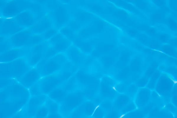 Ondata Acqua Blu Riflesso Sullo Sfondo Della Piscina — Foto Stock