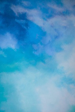 Arkaplanda soyut mavi boya rengi